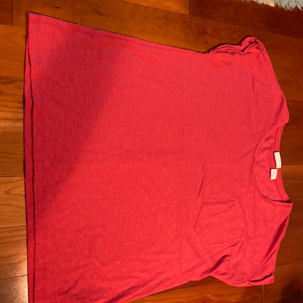 Siguid Olson red basic t shirt